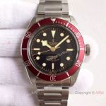 Swiss Copy Tudor Geneve ETA2824 Watch SS Red Dial / Red Bezel
